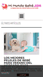 Mobile Screenshot of mimundobebe.com